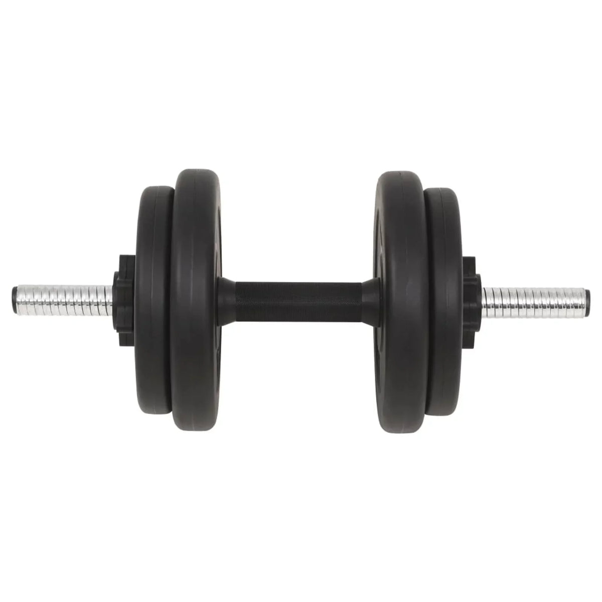 moobody Barbell and Dumbbell Set Weight Plates with Bars 66.1 lb for Strength Training, Weightlifting, Bodybuilding, Fitness, Home Gym