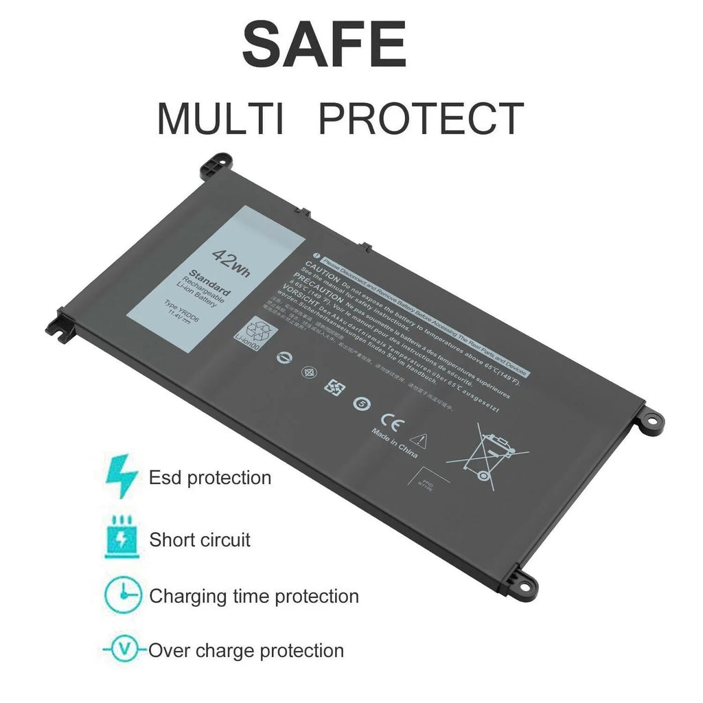 Type  Battery For Dell Inspiron 14 5000 2-in-1 5480 5482 series