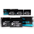 5-Pack UpStart Battery Replacement for 2001 Yamaha  400CC Factory Activated, Maintenance Free, Motorcycle Battery - 12V, 2.3Ah, --