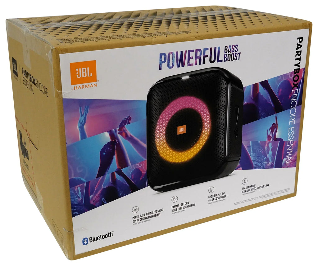 Partybox Encore Essential Portable Compact Party Speaker w  + Microphone