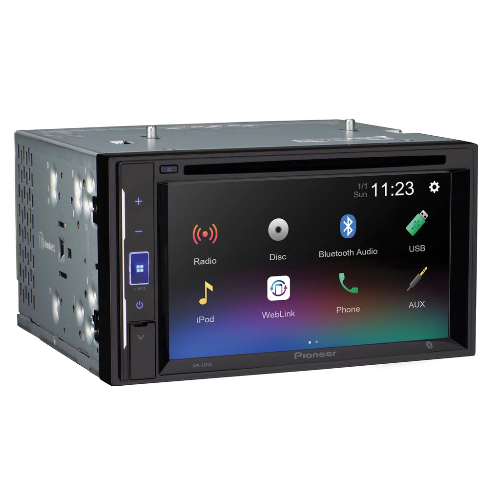 Pioneer 6.2  inch Resistive Touchscreen Back Up Camera Ready -  Receiver - Black