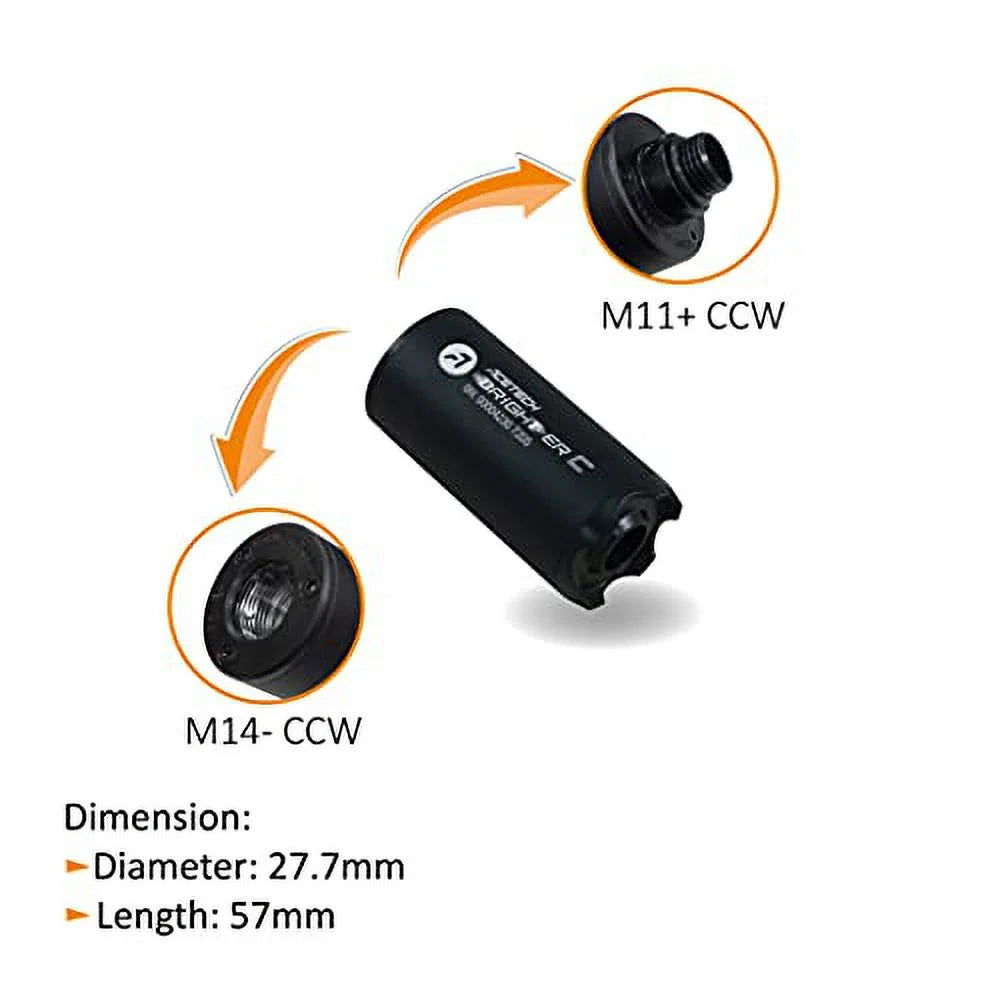 '-Brighter  Tracer Unit, +  and - , Rechargeable Lion-Battery