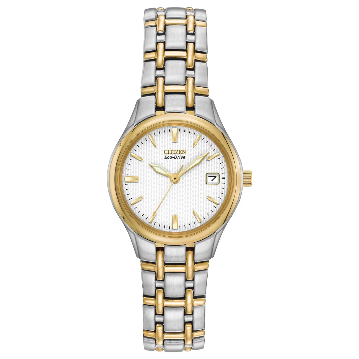 Women's -50A Gold Stainless-Steel Eco-Drive Sport Watch