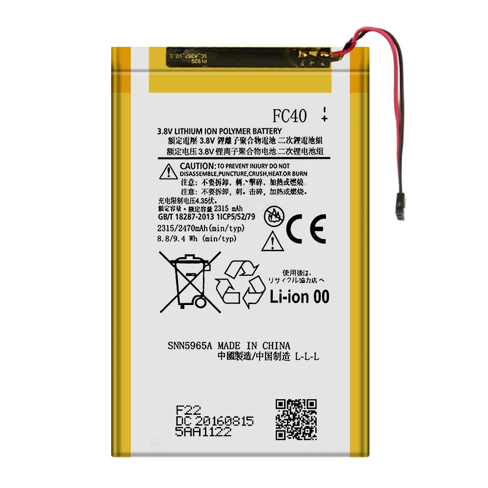 Replacement   Battery For Motorola Moto / 3rd Gen/ 2015 3rd