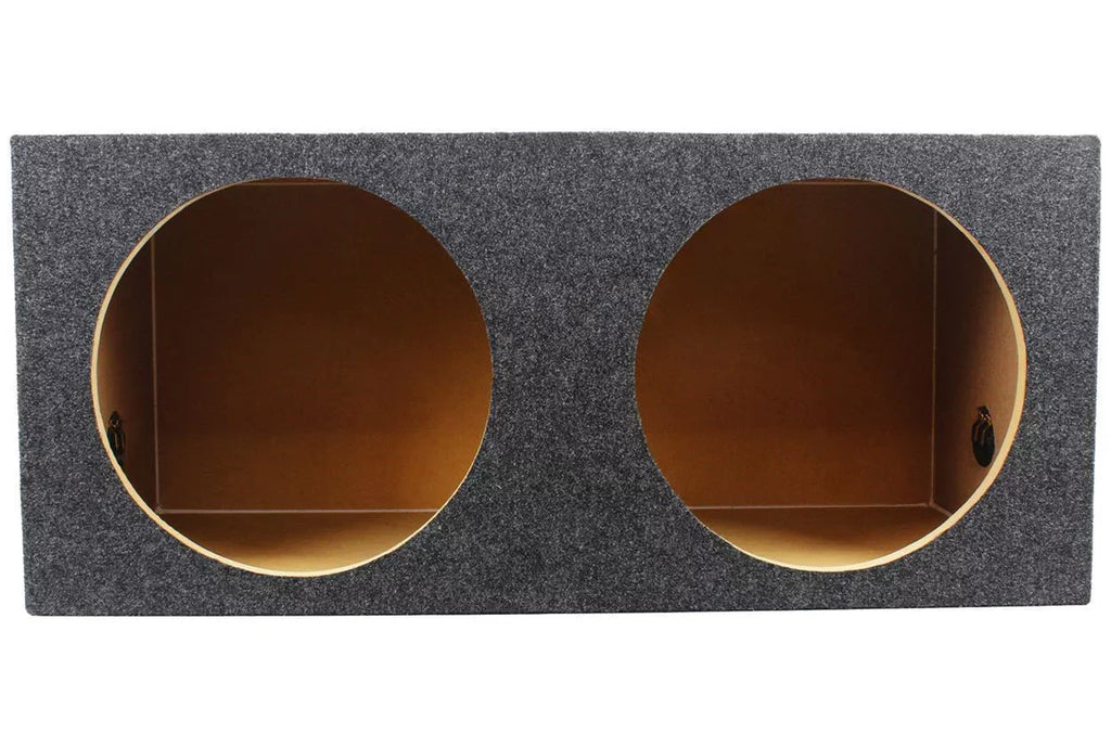 (2) Polk Audio  12” 2220 Watt Car Subwoofers+Sealed Sub Box Enclosure