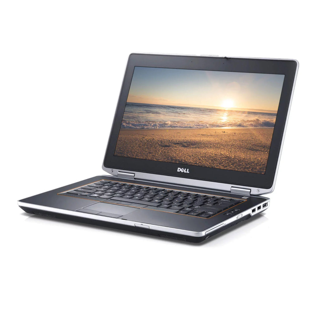 Used Dell Black Latitude  14''  Laptop Intel i5 Dual Core 2.5GHz 8GB  250GB  Intel  Graphics 3000 1366 x 768 Display Windows 10 Professional 64-Bit