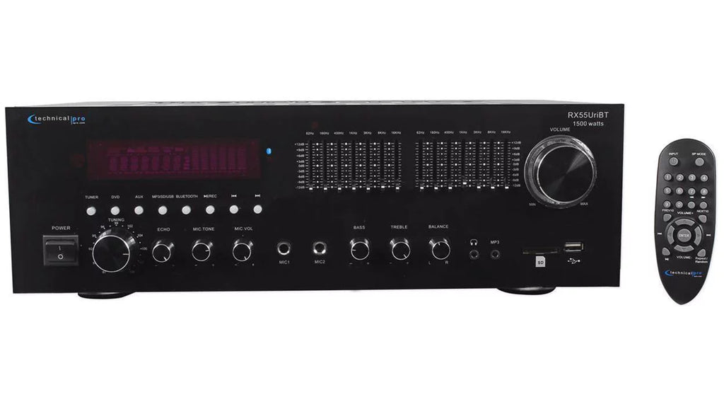 Technical Pro  Home Theater Bluetooth Receiver+4) 6.5" Ceiling Speakers