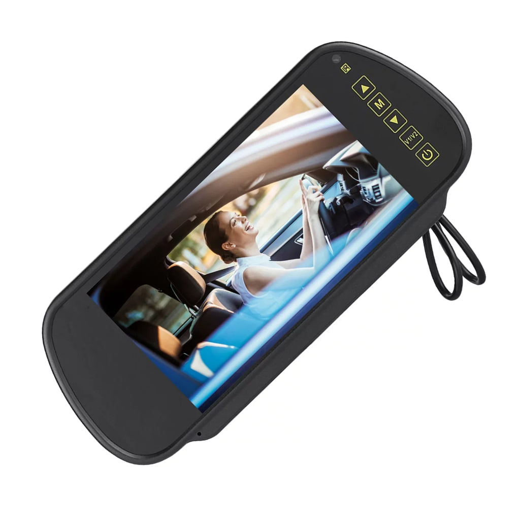 Auto Dimming Monitor Rear View Camera - 7inch Car Rearview Mirror  Auto Dimming Monitor Rear View Camera With Bracket