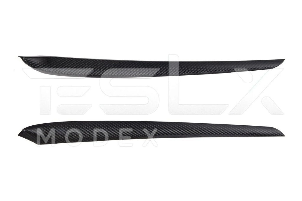 Replacement For 2020-2023  Model 3 & 2020-Up Model  Factory Style   Interior Front Door Trim Panel Cover Pair