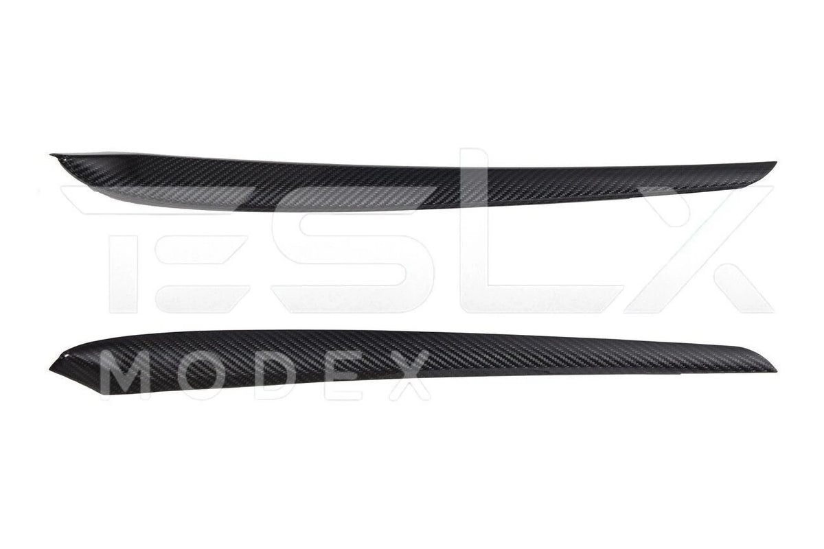 Replacement For 2020-2023  Model 3 & 2020-Up Model  Factory Style   Interior Front Door Trim Panel Cover Pair