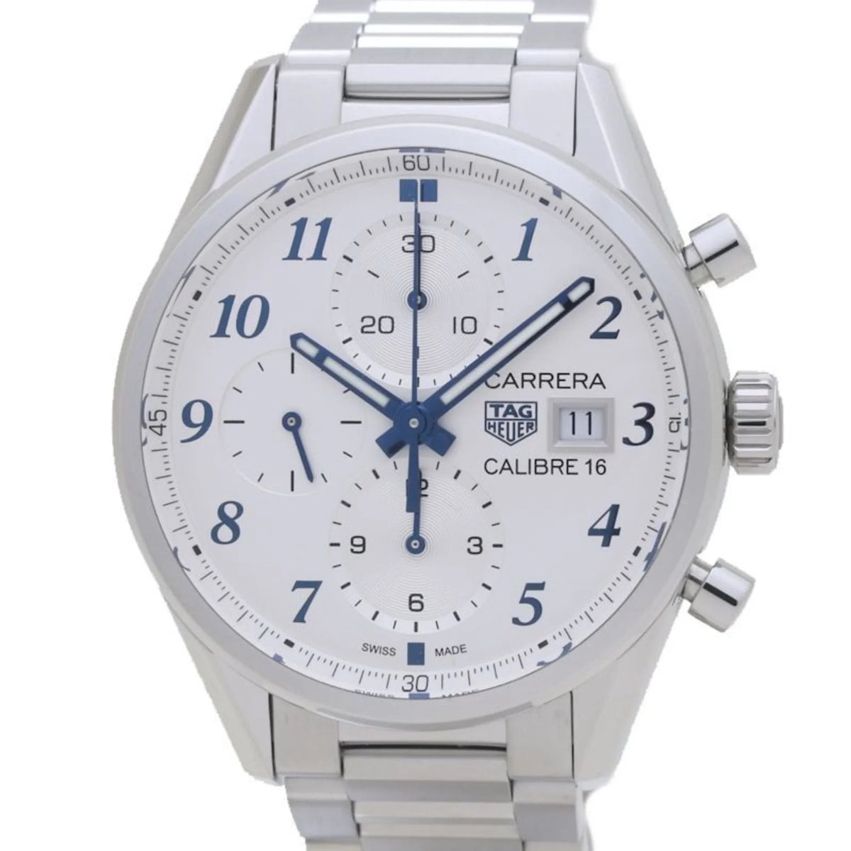 Pre-Owned   Carrera Chronograph Blue Edition . Stainless Steel Men's 39307 (Good)