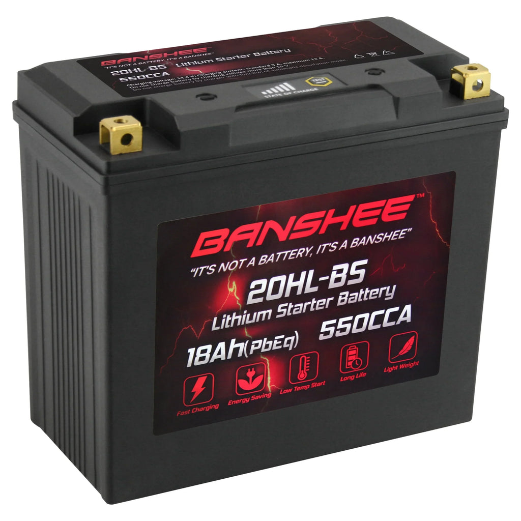 Banshee 20L- LiFePO4 Motorsports Battery Compatible with Yamaha  2019 to 2019