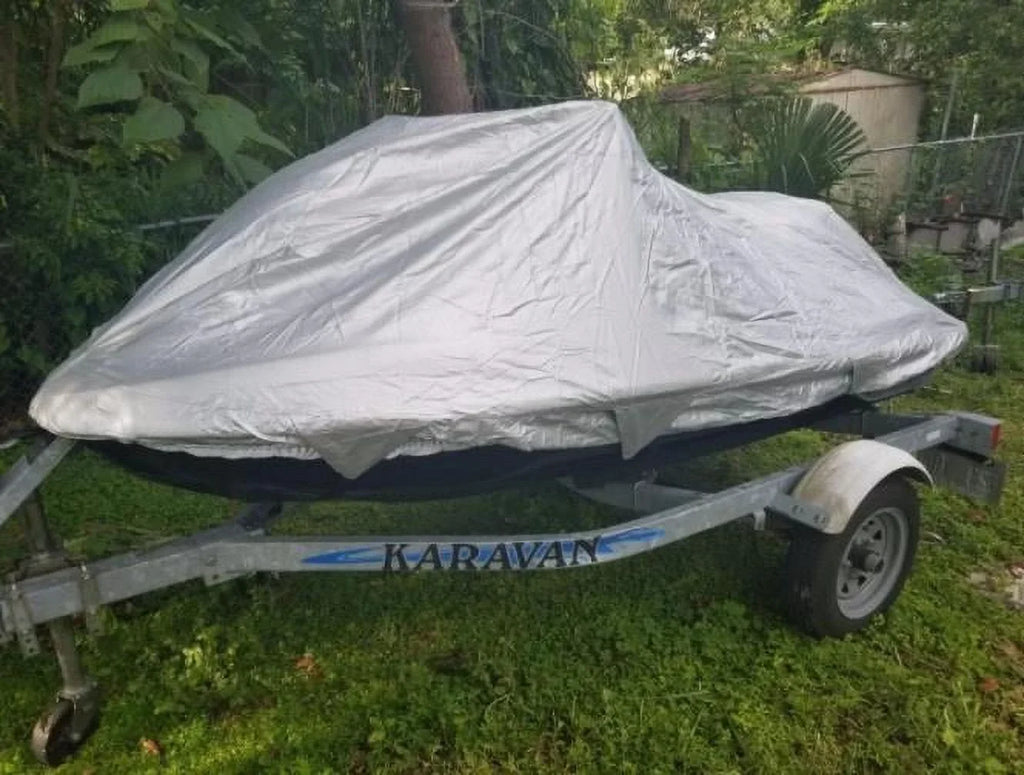 Reflective, Travel, Storage and Mooring Watercraft  Jet Ski Cover for Polaris Genesis  2001