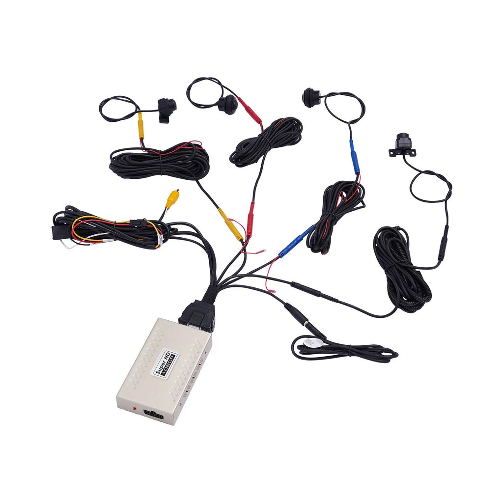 360° Bird View Panoramic System 4-camera 1080P Car  Recording Night Vision Recorder