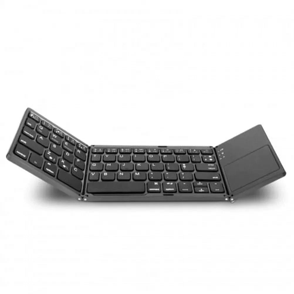 Rechargeable Folding Wireless Keyboard Portable Compact  for iPad Pro 12.9 (2019) 10.5 9.7 4 3 2 -  Zenfone  Live Max Plus ,  Phone,  5z 5Q 4 Pro, Google Nexus 2 7