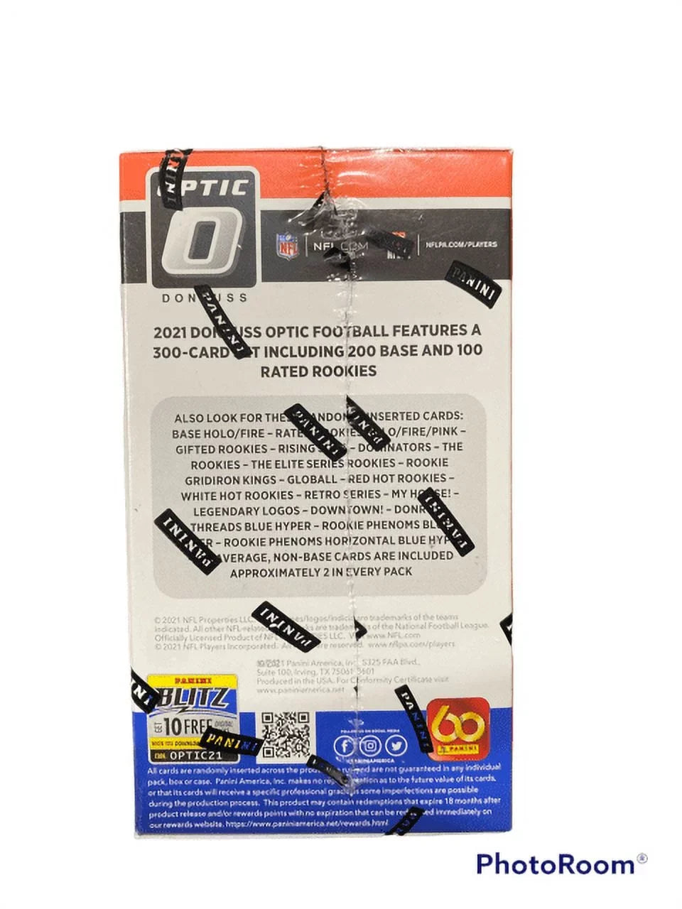 2021 Donruss Optic  Football Blaster Box - 6 packs of 4 cards per pack - Find the rare "Downtown!" inserts!