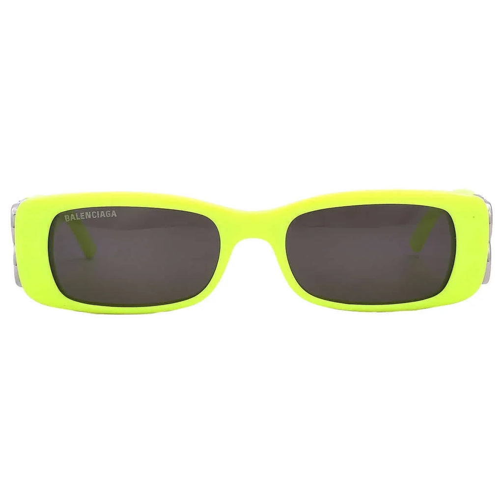 Balenciaga Grey Rectangular Ladies Sunglasses  008 51