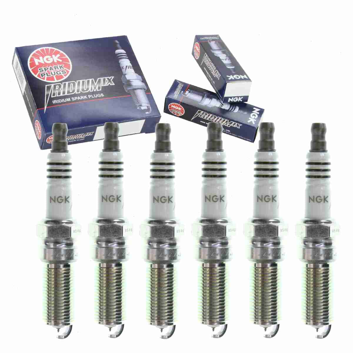 6 pc  Iridium  Spark Plugs designed for with Mazda -9 3.5L 3.7L  2007-2015