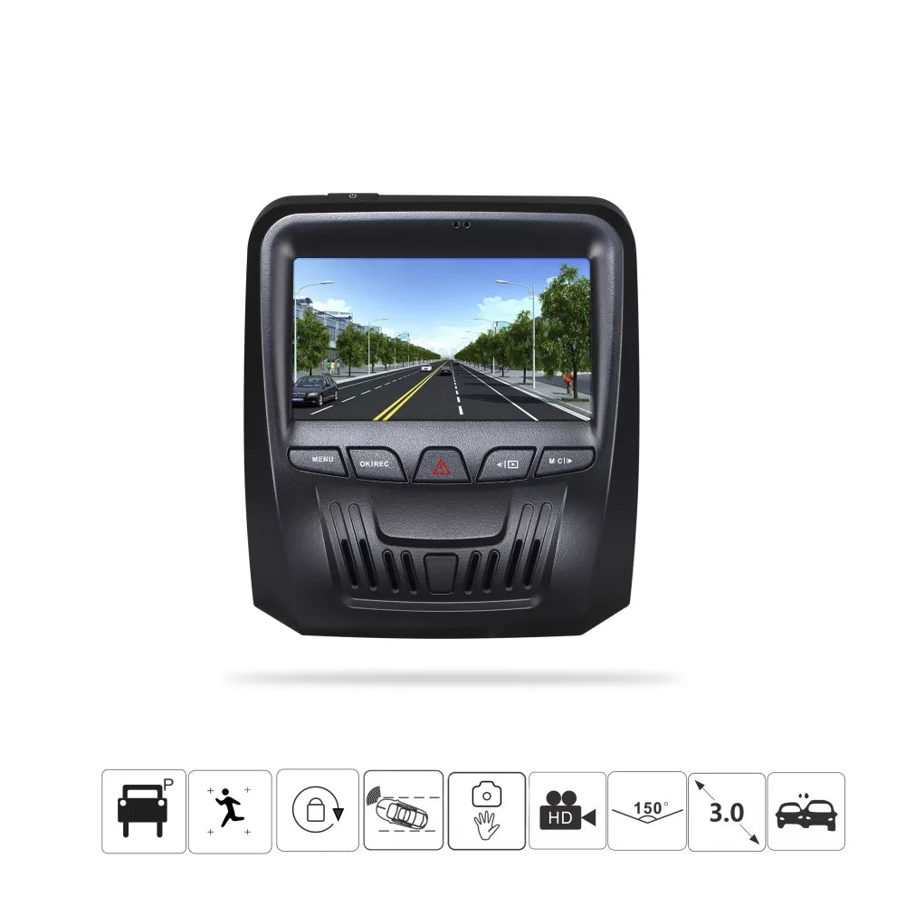 3.0" Car Camcorder Full  1080P Car Dash Cam 150 Degree Wide Angle Car  camera Auto Video Recorder Night Vision Sen