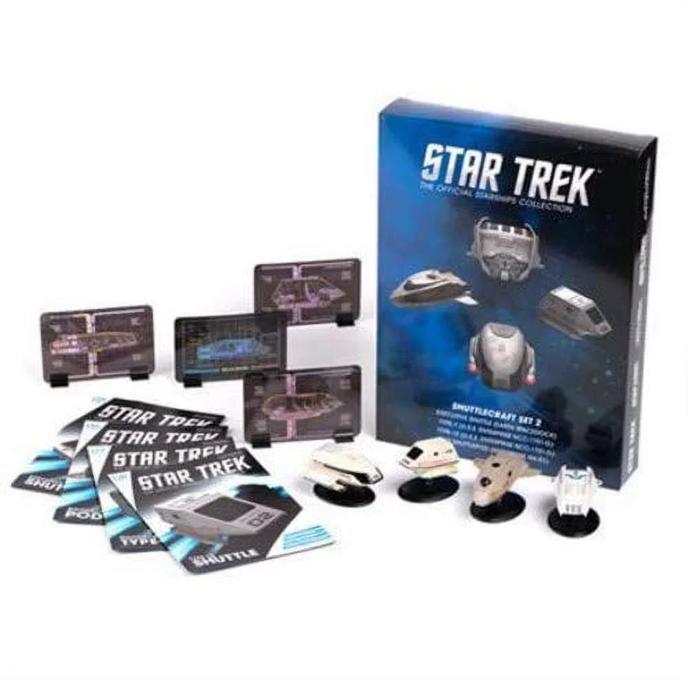 Shuttle Set 2 Model Die Cast Ship Eaglemoss Star Trek