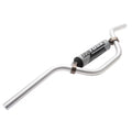 Tusk -10 Aluminum 7/8" Handlebar  Mini Bend Silver For   2000