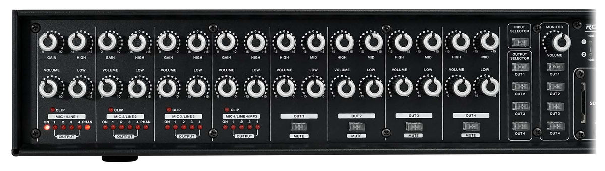 Rockville   Multi Room Home Receiver+6) Ceiling+2) Black Wall Speakers