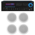 Technical Pro  Home Theater Bluetooth Receiver+4) 6.5" Ceiling Speakers