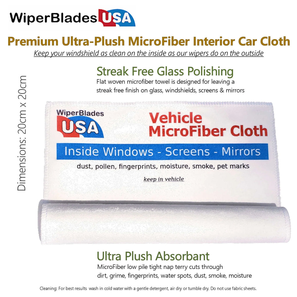2020 Cadillac  Performance Beam Wipers (Set of 3) w/Rear Wiper