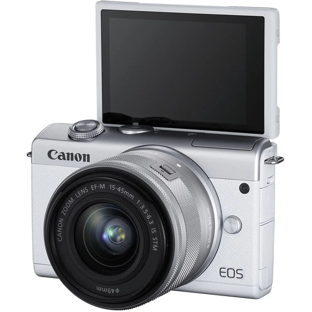 Canon   Mirrorless Digital Camera with 15-45mm Lens (3700C009) + More