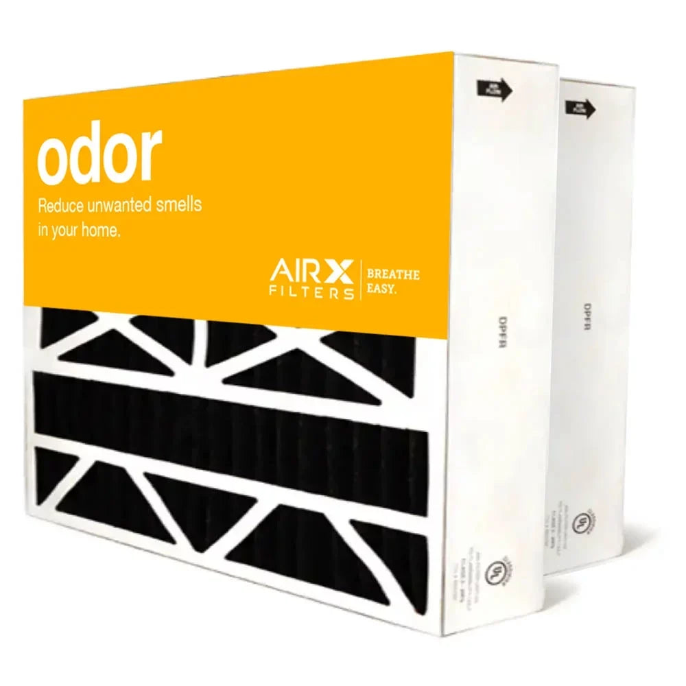 AIRx Filters Odor 20x25x5 Air Filter  8 Replacement for Honeywell     to Fit Media Air Cleaner Cabinet    , 2-Pack