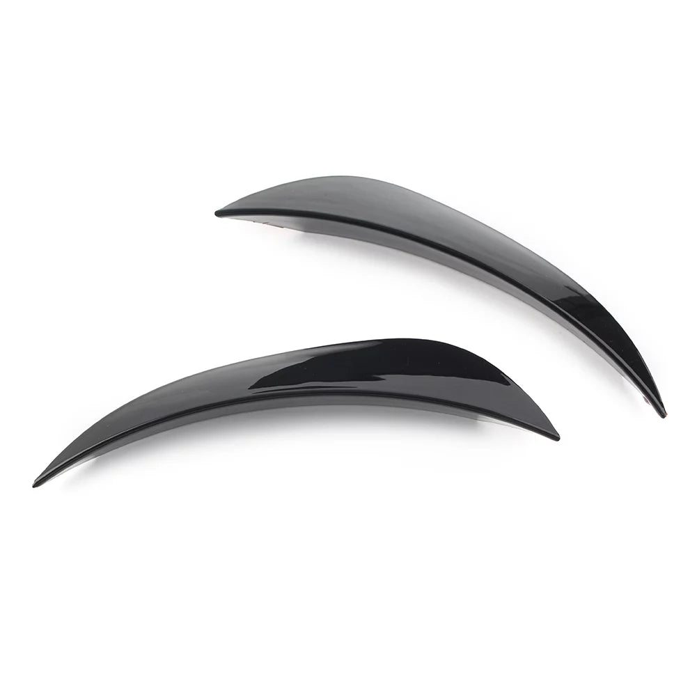 Auto Front Bumper Air Vent Cover Trim Glossy Black  For Mercedes Benz   -Class     2015 2016 2017 2018