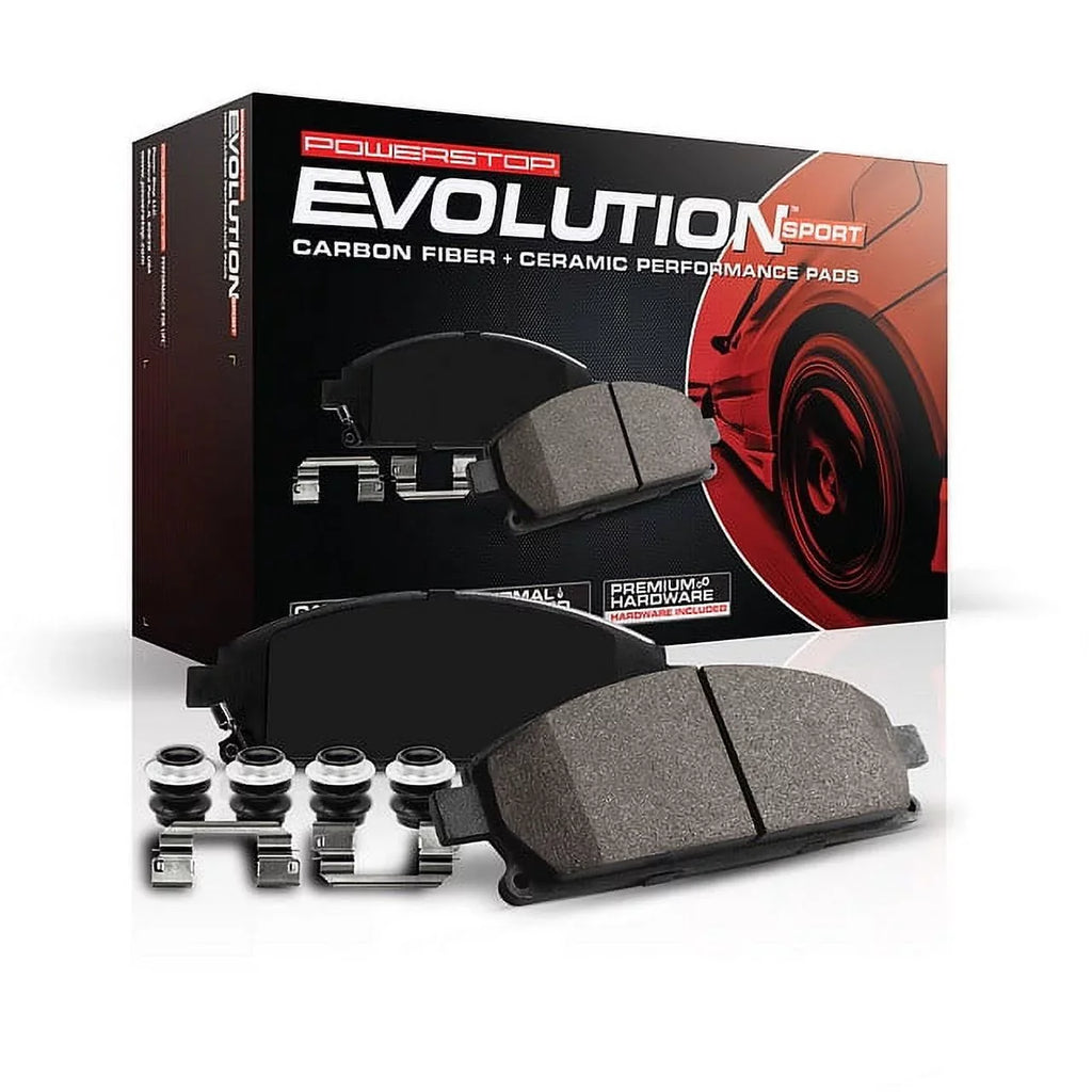Power Stop Front  Evolution Carbon-Fiber Ceramic Brake Pads -2019 Fits 2019 Buick Encore