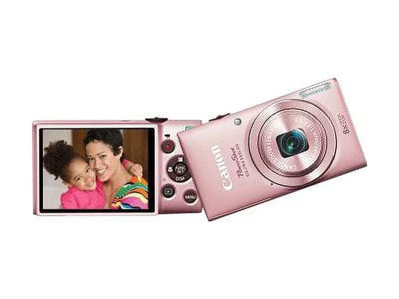 Canon PowerShot  115  - Digital camera - compact - 16.0  - 720p - 8x optical zoom - pink