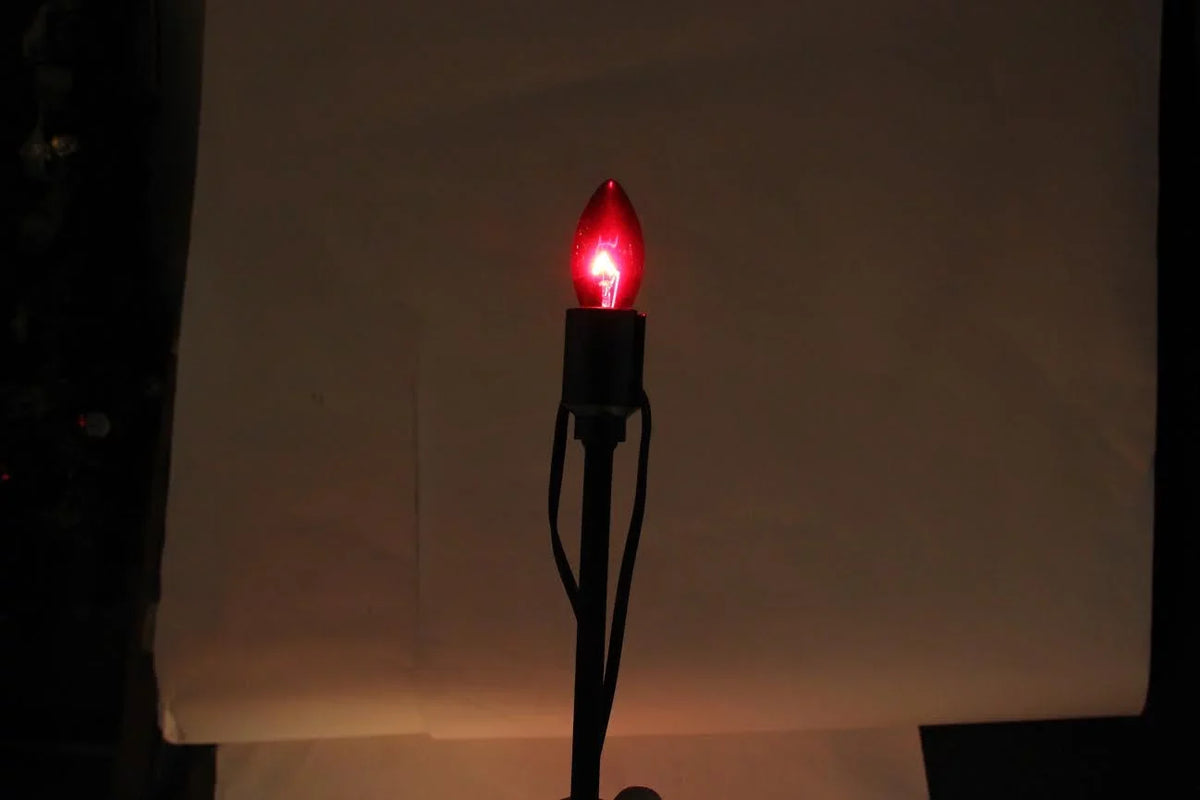 Northlight Set of 15 Lighted Red, Clear and Green  Christmas Pathway Marker Decor