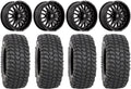 Fuel  18" Wheels Black 36"  Tires Polaris   1000 /   / Ranger  900/1000