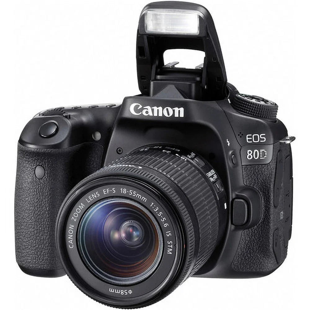 Canon  80D  Camera with 18-55mm Lens + 16GB Expo Advanced Kit