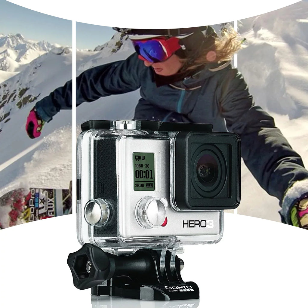 Restored GoPro  White Edition Action Sports Camera 1080p 5.0  WiFi 131.2 ft Underwater Camcorder for Volgging, Travelling, Adventure (Refurbished)