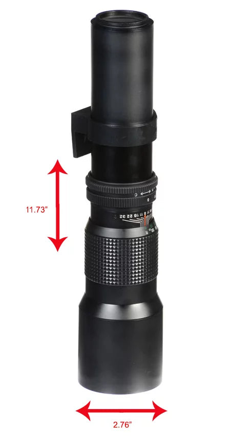 Canon  7D Manual Focus High Power 1000mm Lens