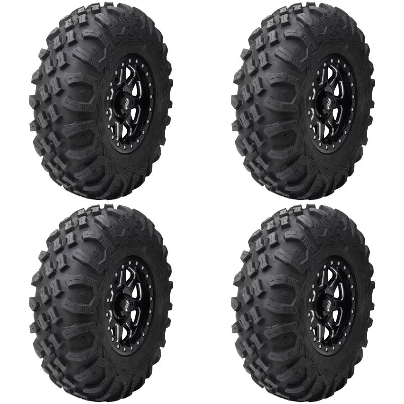 (4 Pack) Tusk Megabite Radial Tire 27x11-12 For   900 Trail Fox Edition 2020