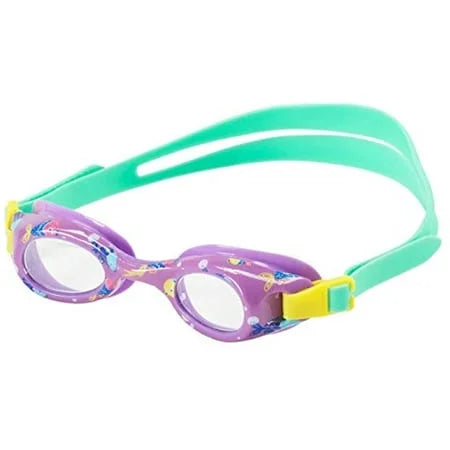 Speedo Kid's Glide Print Swim Goggles, Prism Violet with Fish, with  Protection, LatexFree, Anti-Fog, Flex Fit for ages 3-8 years old