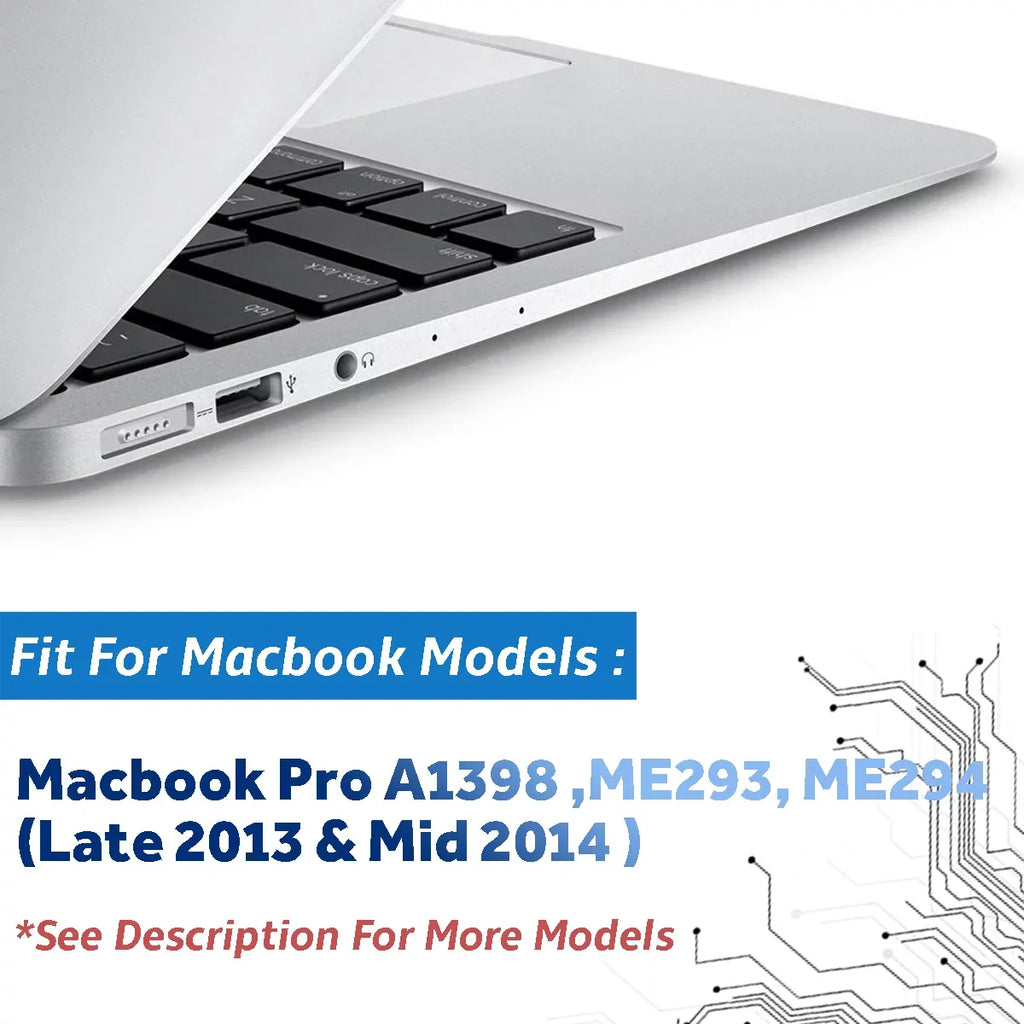 Battery Compatible Mac  Mac Book Pro 15" Retina (Late 2013 & Mid 2014), Fits   (11.26V 95Wh 8440mAh)