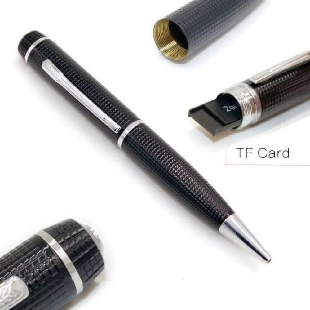 Hidden Cam Pocket Pen Camera 1080P  Mini Body Video Recorder  Security