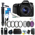 Canon  80D  Camera with 18-55mm Lens + 16GB Expo Advanced Kit