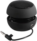 Portable Speaker, Mini  Speaker with 3.5mm Jack on Bottom for Mobilephone  Laptop (Black)