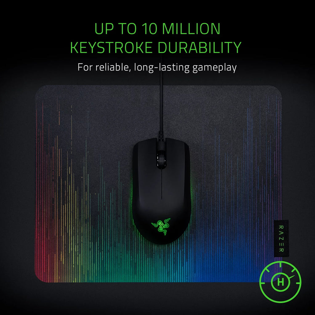 Razer Abyssus Essential: True 7,200  Optical Sensor - 3 Hyperesponse Buttons - Powered by Razer Chroma - Ambidextrous Ergonomic Gaming Mouse