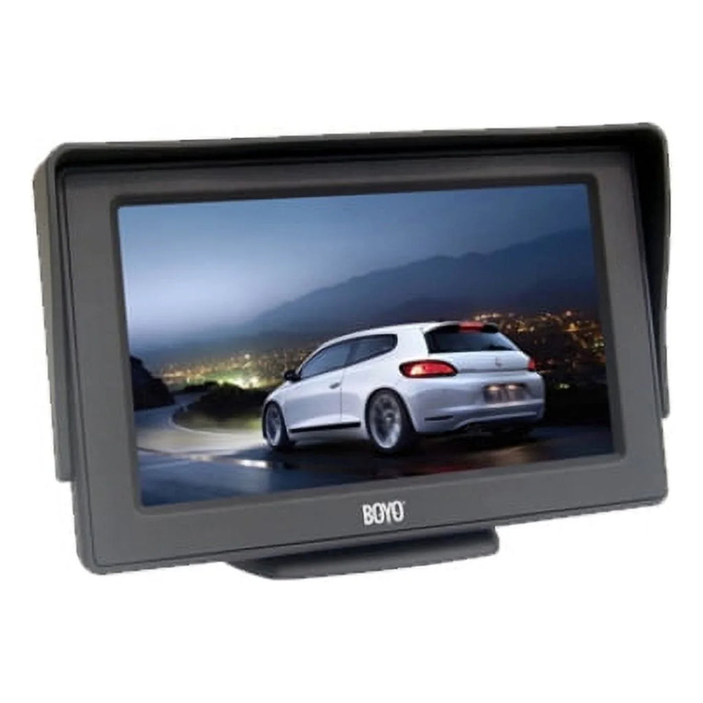Boyo  4.3" Active Matrix   Car Display - 4:3 - 480 x 272 - Dash Mount