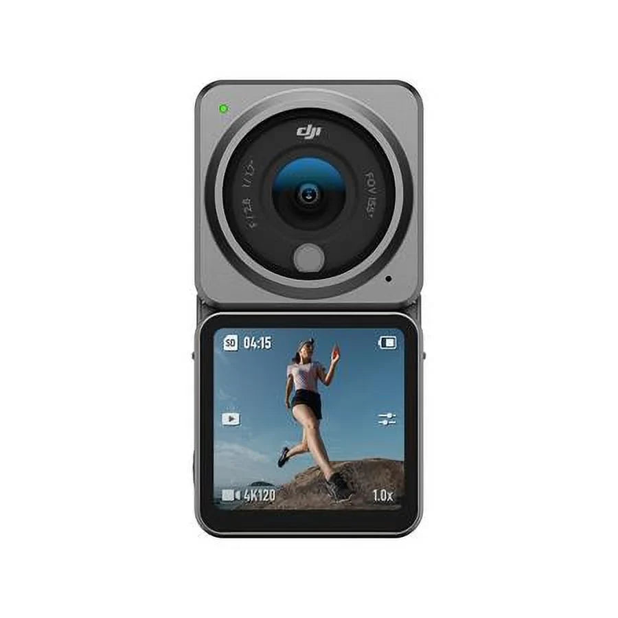 Action 2 4K Ultra  Dual-Screen Combo Camera Bundle with 64GB microSD Memory Card, Froggi Extreme Sport 40-pc Accessories Kit
