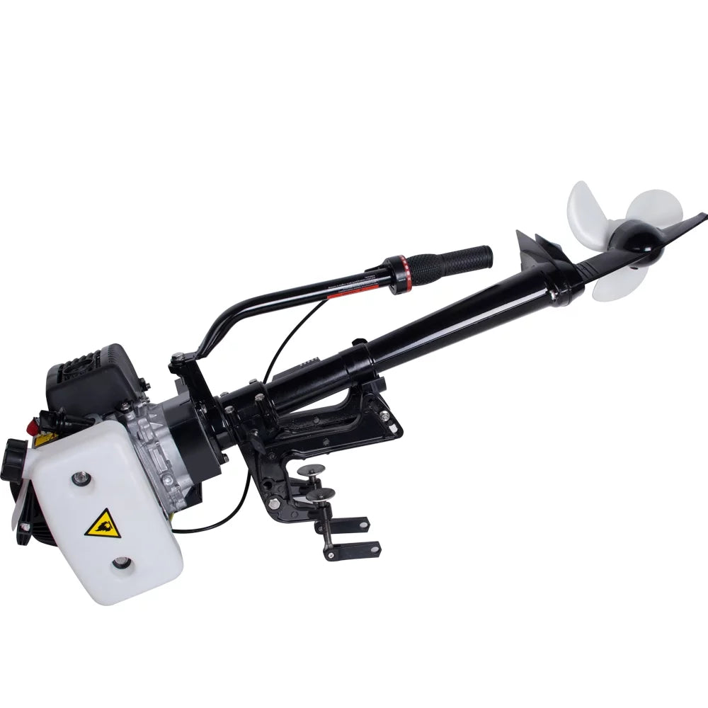 4 Stroke 3.6  Outboard Motor 55CC Boat Engine With Air Cooling System