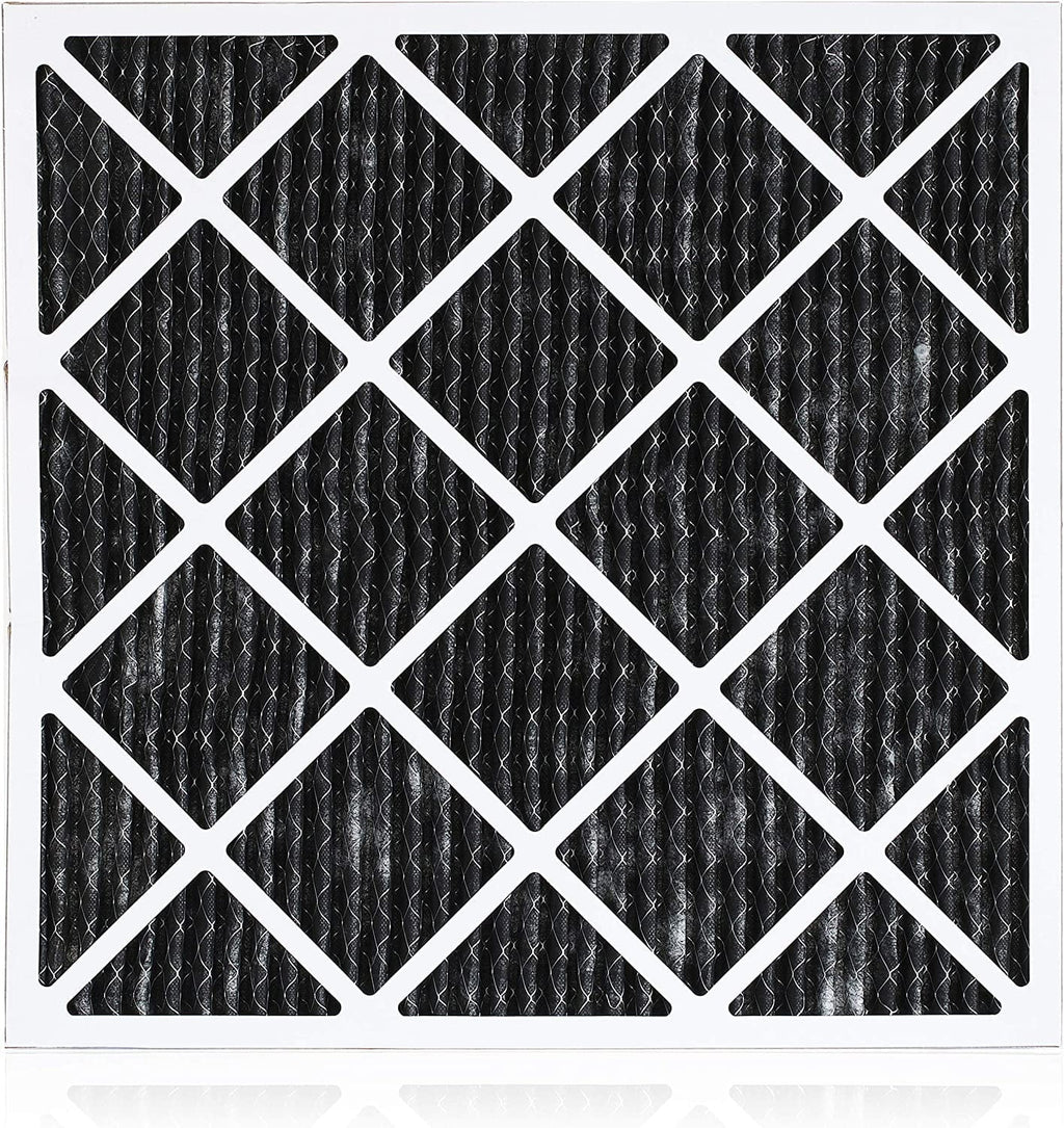 Filterbuy 20x24x1  8 Odor Eliminator Pleated   Furnace Air Filters with Activated Carbon (4-Pack)