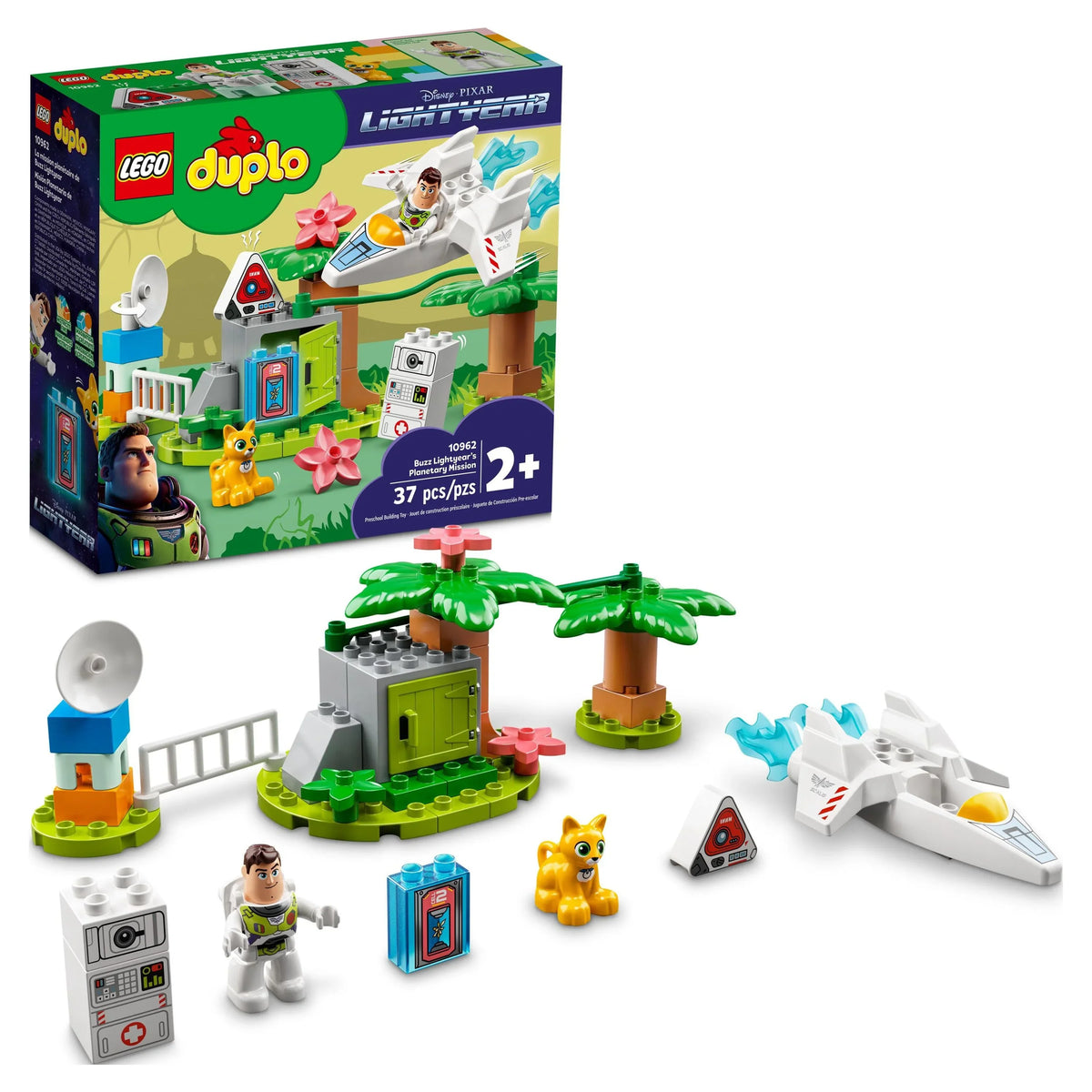 Disney and Pixar Buzz Lightyear’s Planetary Mission 10962, Space Toys for Toddlers, Boys & Girls 2 Plus Years Old with Spaceship & Robot Figure
